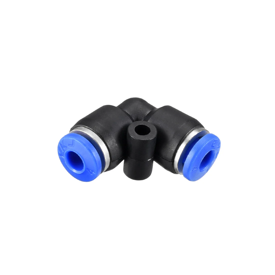 15X Push to Connect Fittings 4mm or 5/32" od Tube Fittings Blue