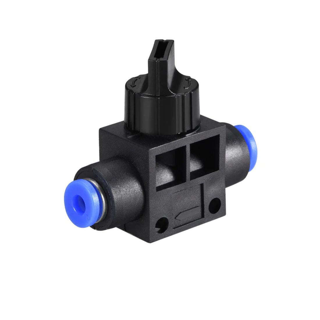 4mm OD Pneumatic Air Flow Control Speed Valve Union Straight 2pcs