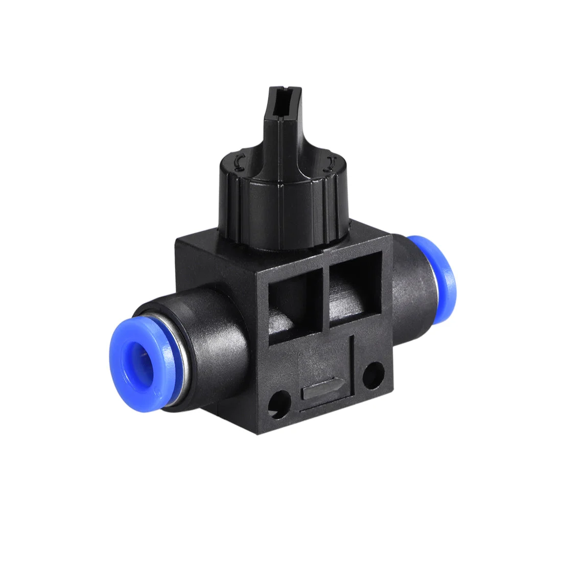 6mm OD Pneumatic Air Flow Control Speed Valve Union Straight 5pcs