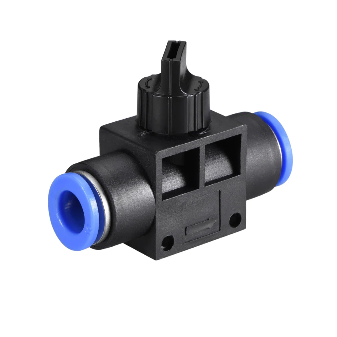 10mm OD Pneumatic Air Flow Control Speed Valve Union Straight 2pcs