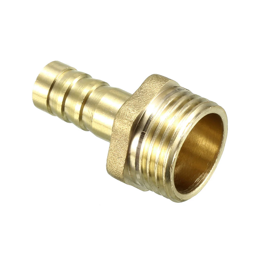 Brass Barb Hose Fitting Connector Adapter 10mm Barbed x 1/2 PT Male Pipe