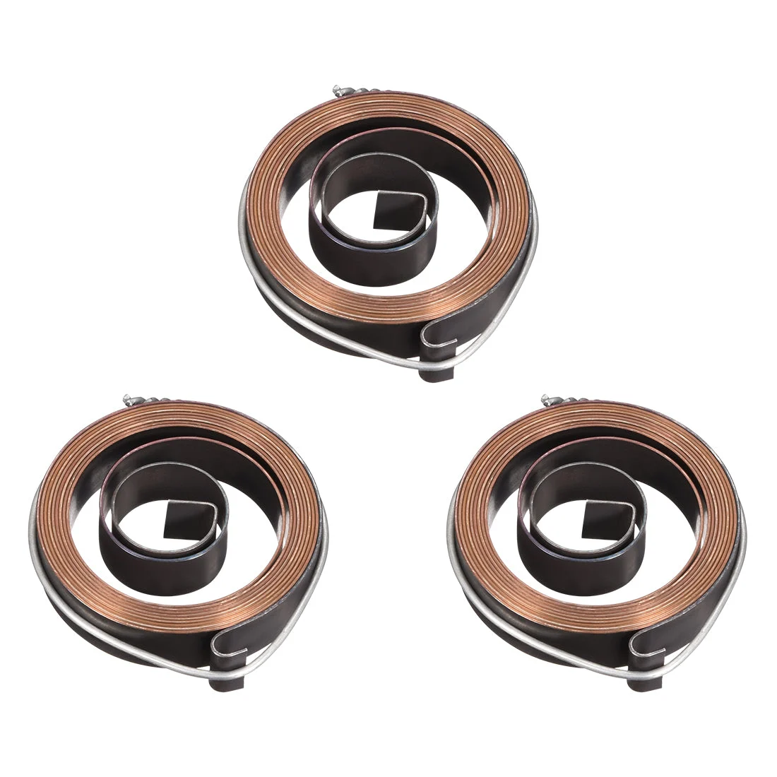 Drill Press Spring Quill Feed Return Coil Spring 1540mm 52x12x0.7mm 3pcs