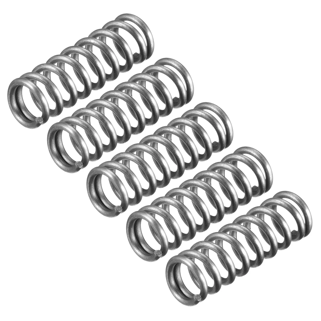 1.2x8x25mm Spring Steel Coil Extended Compressed Spring 5Pcs