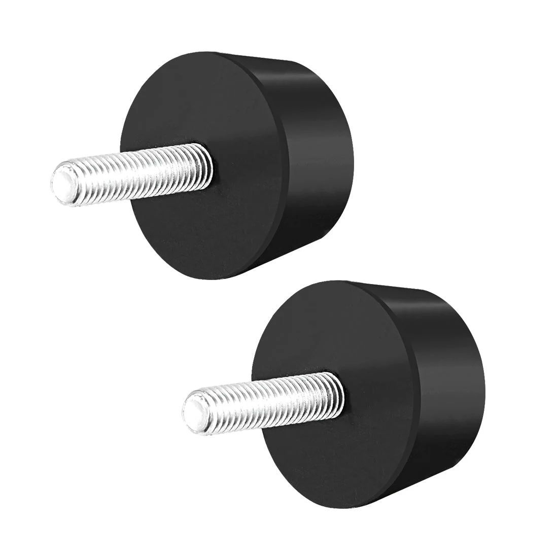38 x 20mm Conical Rubber Mount,Vibration Isolators,with M8 x 30mm Studs 2pcs