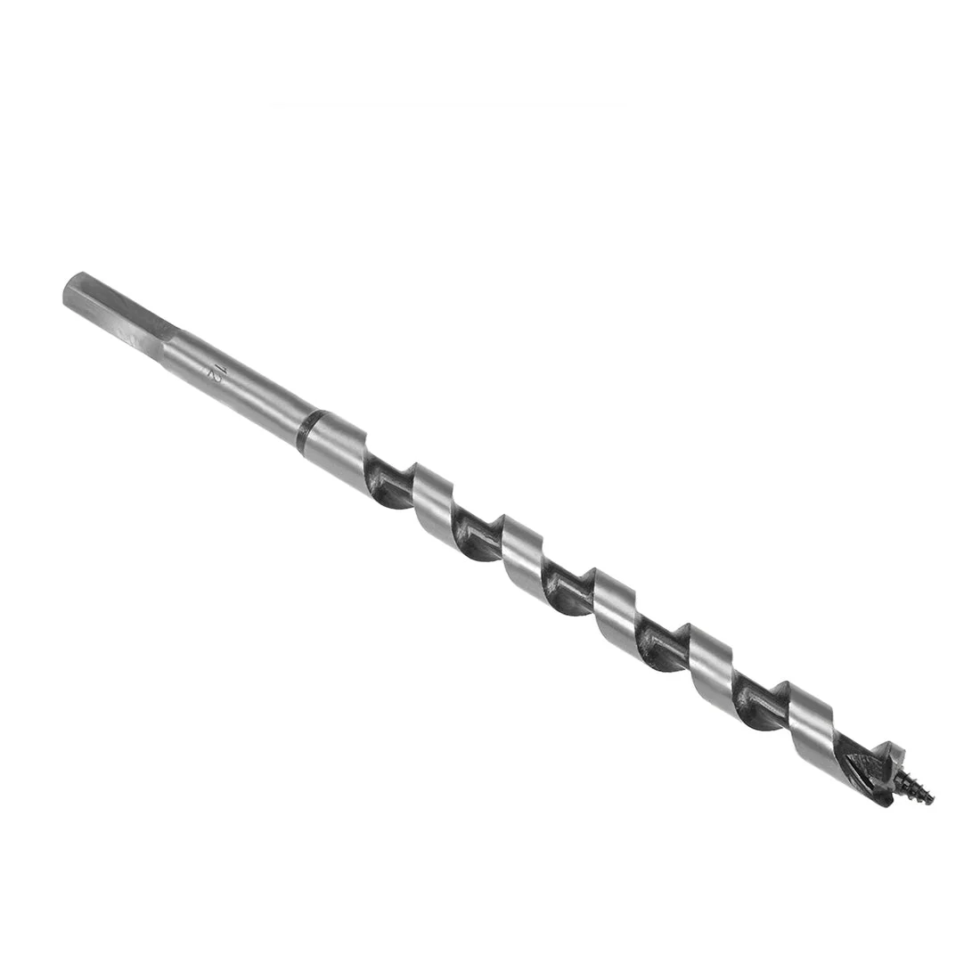 Uxcell Auger Drill Bit Wood Hex Shank 12mm Cutting Dia High Carbon Steel for Electric Bench Drill Woodworking Carpentry