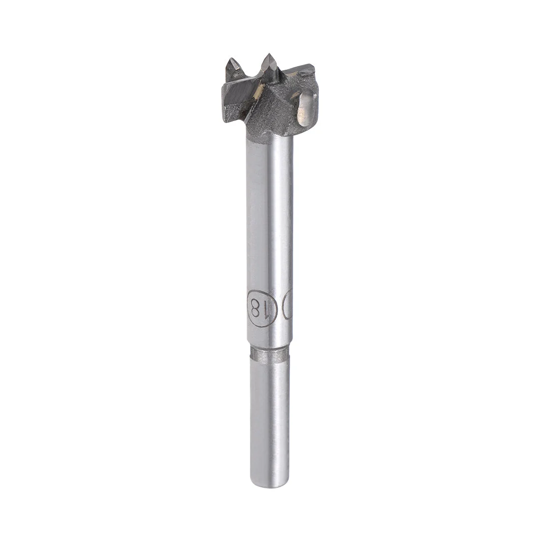 Wood Boring Drill Bit 18mm Forstner Hole Saw Carbide Round Shank Cutting Hinge
