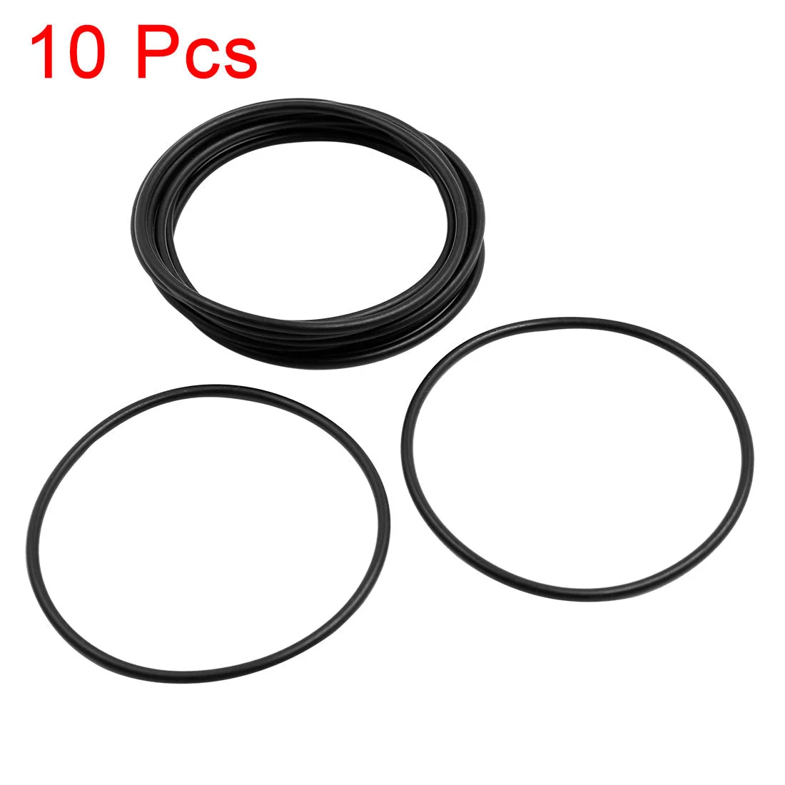 10pcs Black NBR70 O-Ring Washer Sealing Gasket for 63 x 2.5mm