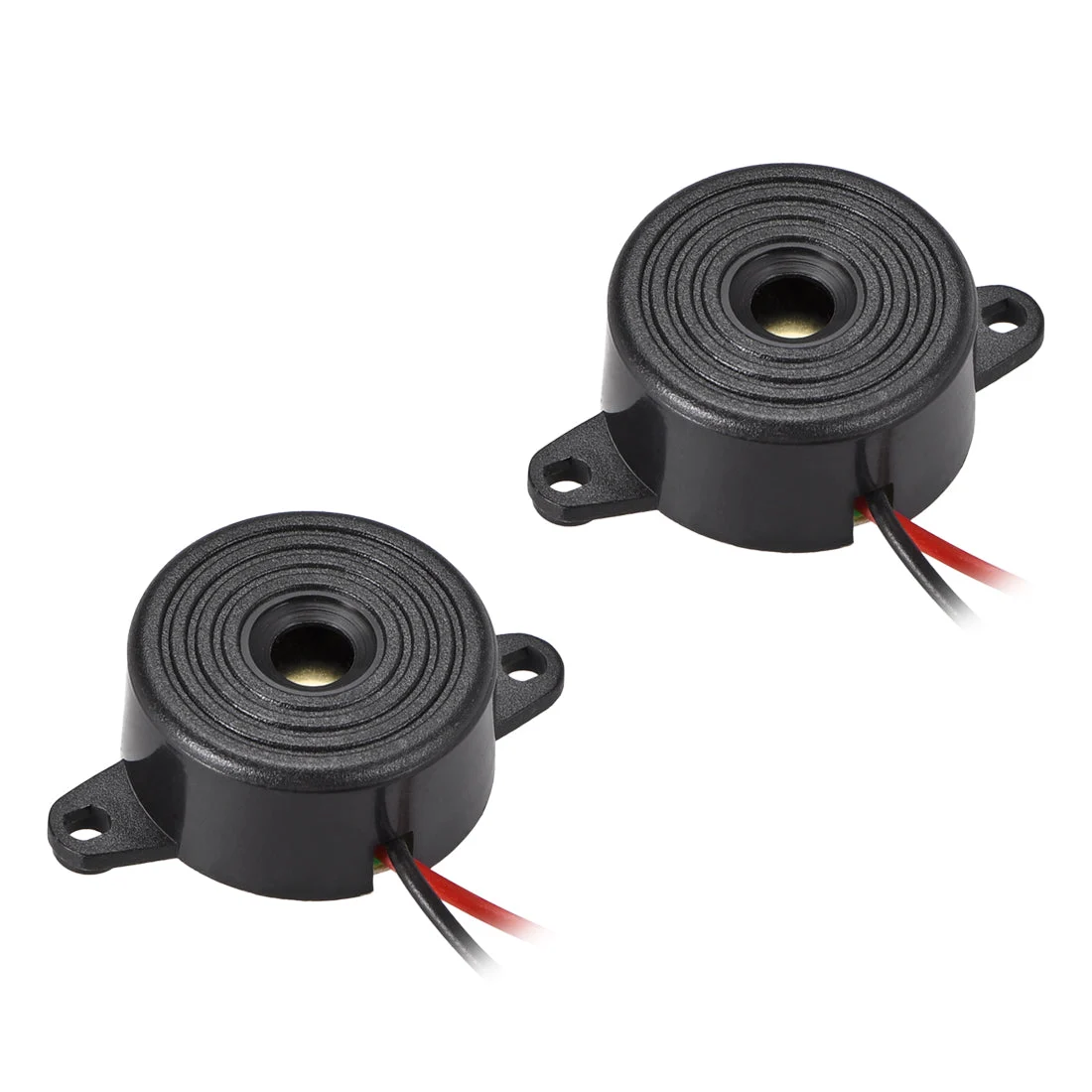 2 Pcs DC 24V Active Electronic Buzzer Alarm Piezo Sounder Continuous Sound Beep Speaker