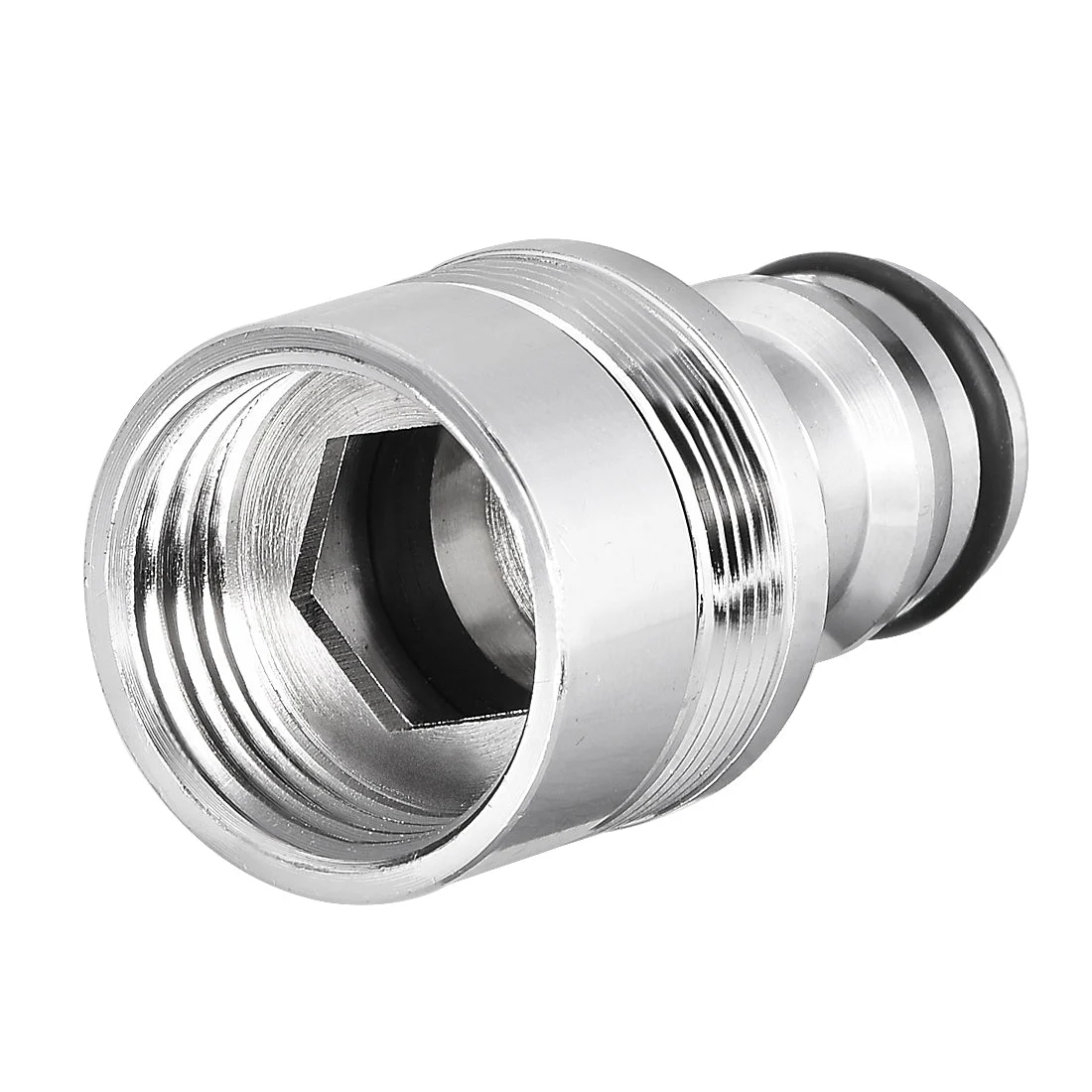 Brass Garden Hose Quick Connector Nozzle Pipe Adapter 20mm Female Threaded