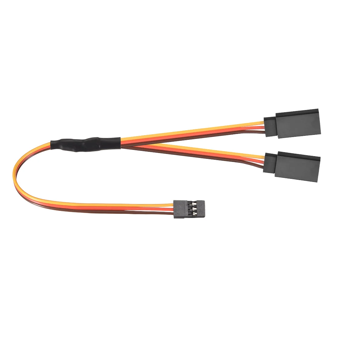 Uxcell 20cm Y Servo Extension Cable Remote Control Racing Part 1 Female to 2 Male Lead Cord