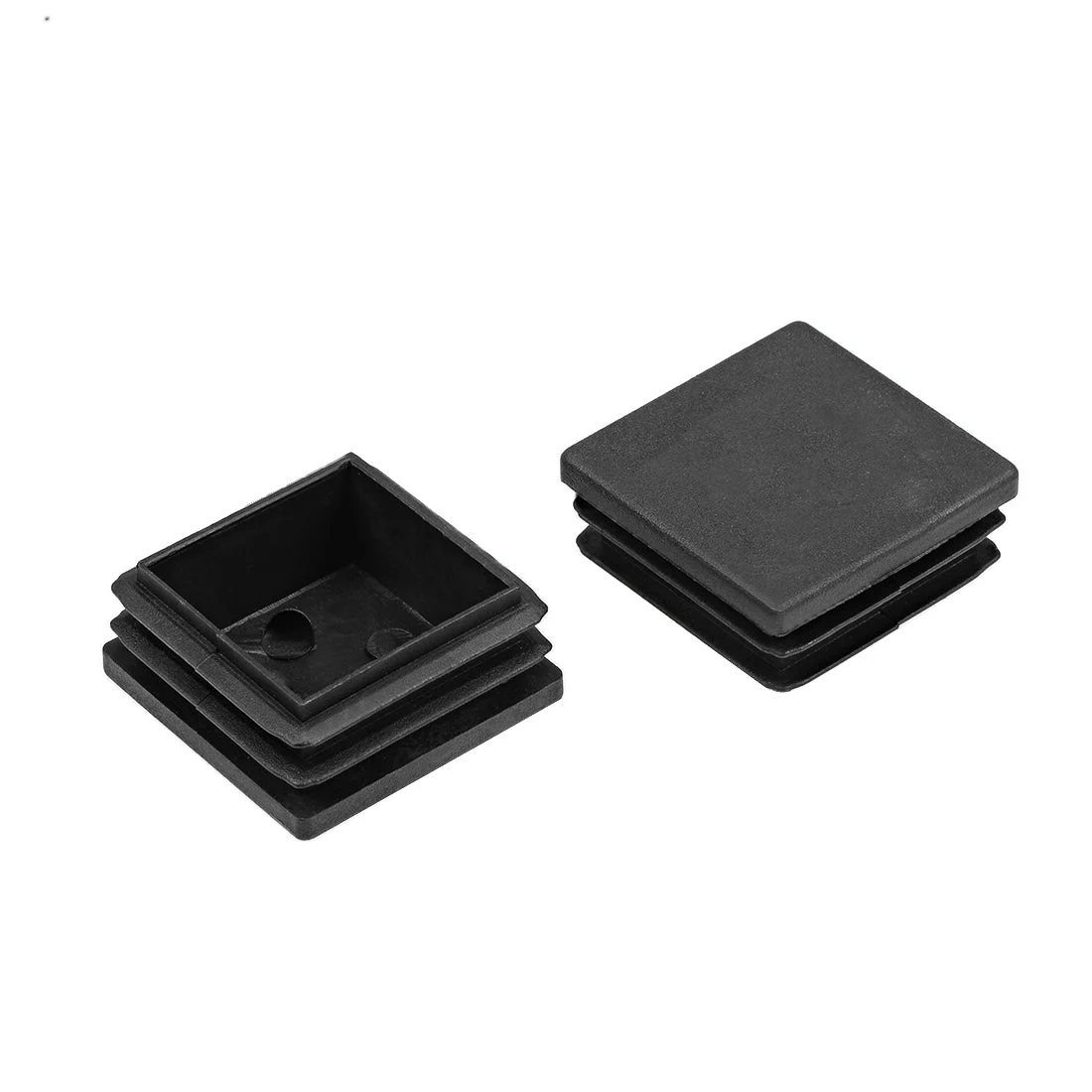 Plastic Plug End Caps 38mm x 38mm Square Furniture Table Chair Legs 4Pcs