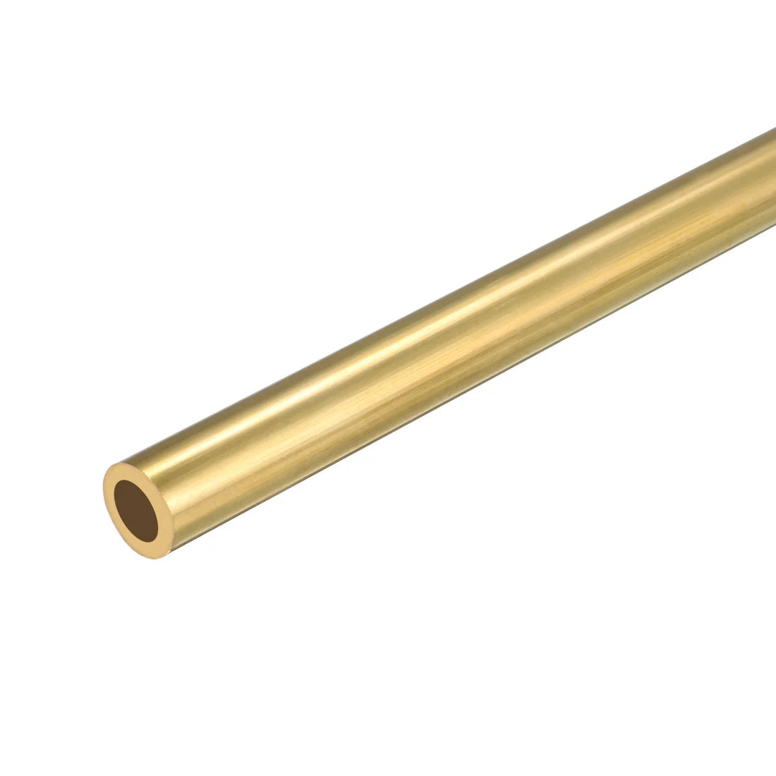 5mm x 9mm x 500mm Brass Pipe Tube Round Bar Rod