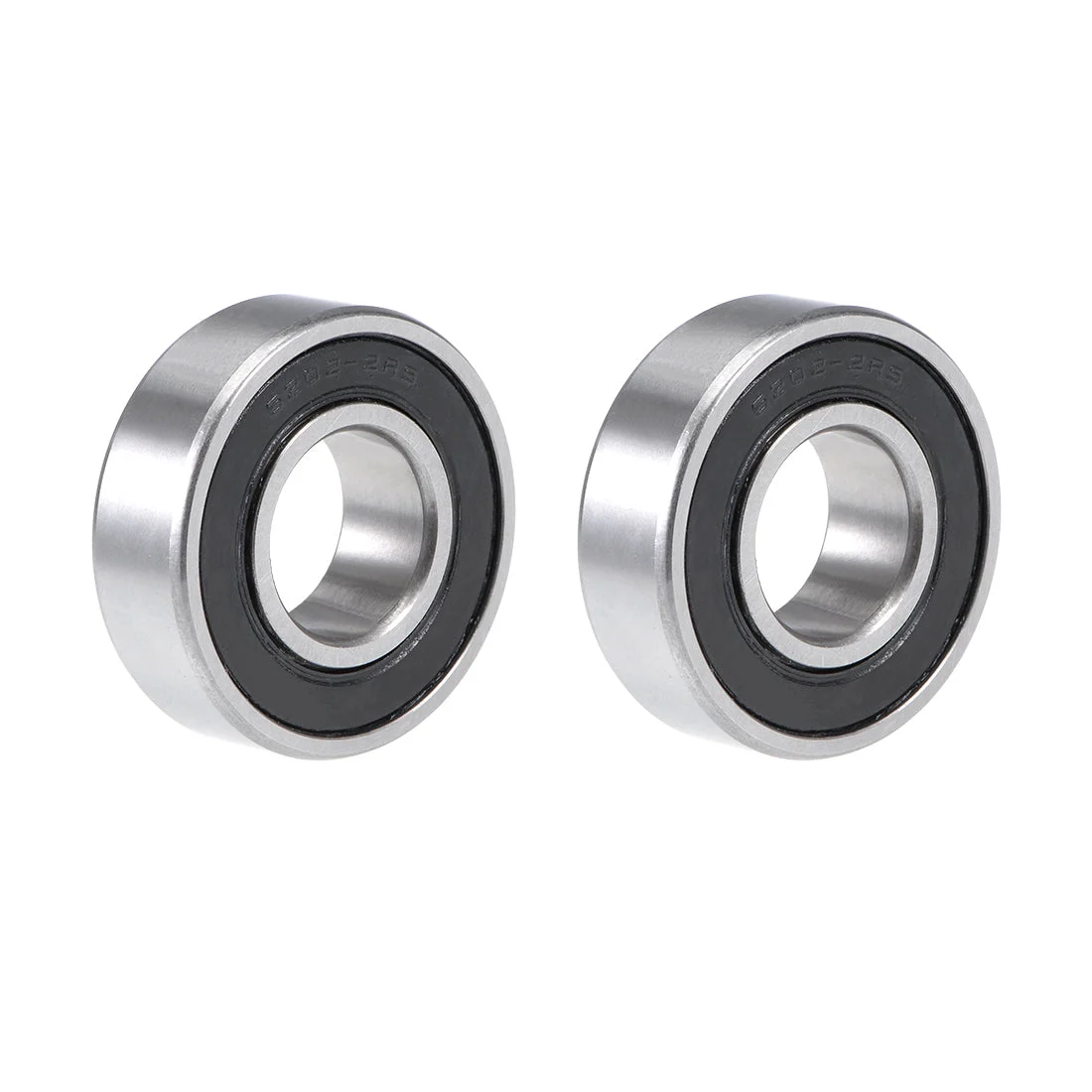 6202-5/8-2RS Deep Groove Ball Bearing 5/8-inchx35mmx11mm Double Sealed Chrome Steel Z2 Lever Bearings 2pcs