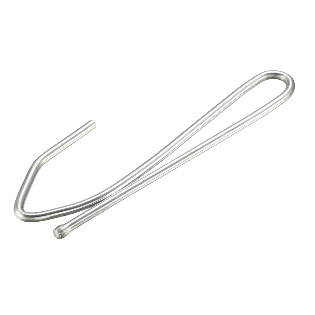 Curtain Hooks Pin-On Drapery Hook Zinc Plating Long Shanks 2.7" 60 Pcs