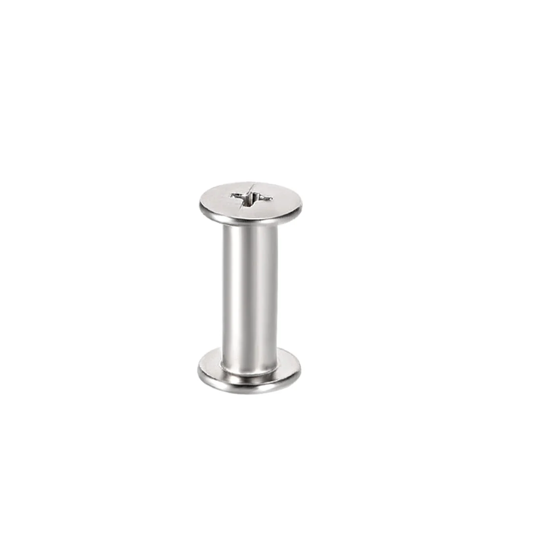 Screw Post Female 5x12mm Belt Buckle Binding Bolts Carbon Steel 25 Sets