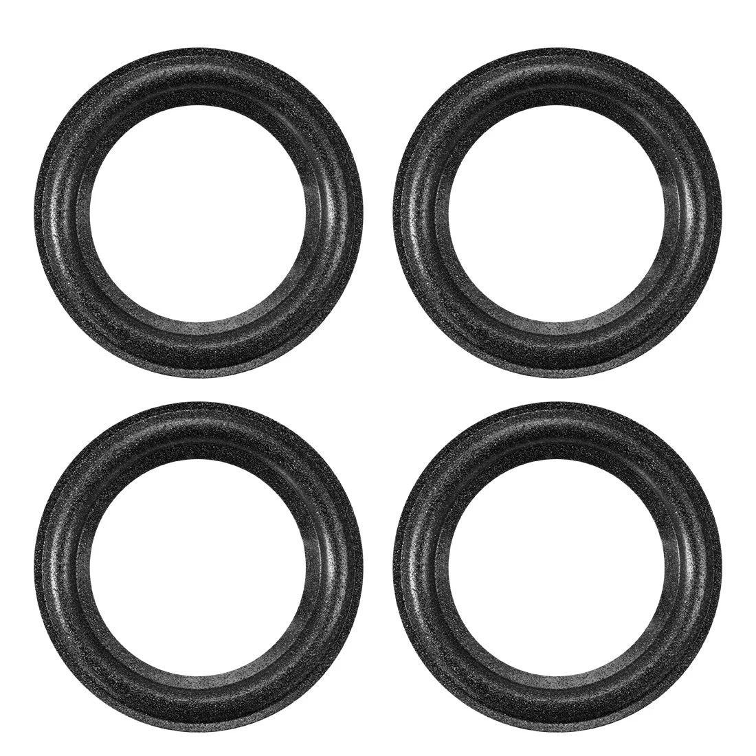 2" 2 inches Speaker Foam Edge Surround Rings Replacement Parts for Speaker Repair or DIY 4pcs