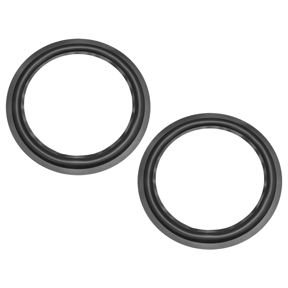 Uxcell 12" 12inch Speaker Rubber Edge Surround Rings Replacement Part for Speaker Repair or DIY 2pcs