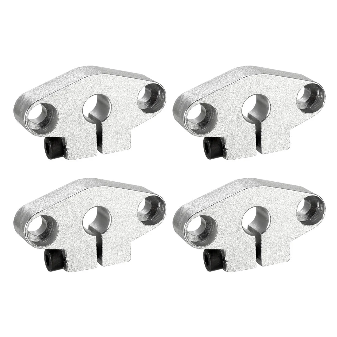 4PCS SHF8 Linear Motion Rail Clamping Rod Rail Guide Support for 8mm Dia Shaft