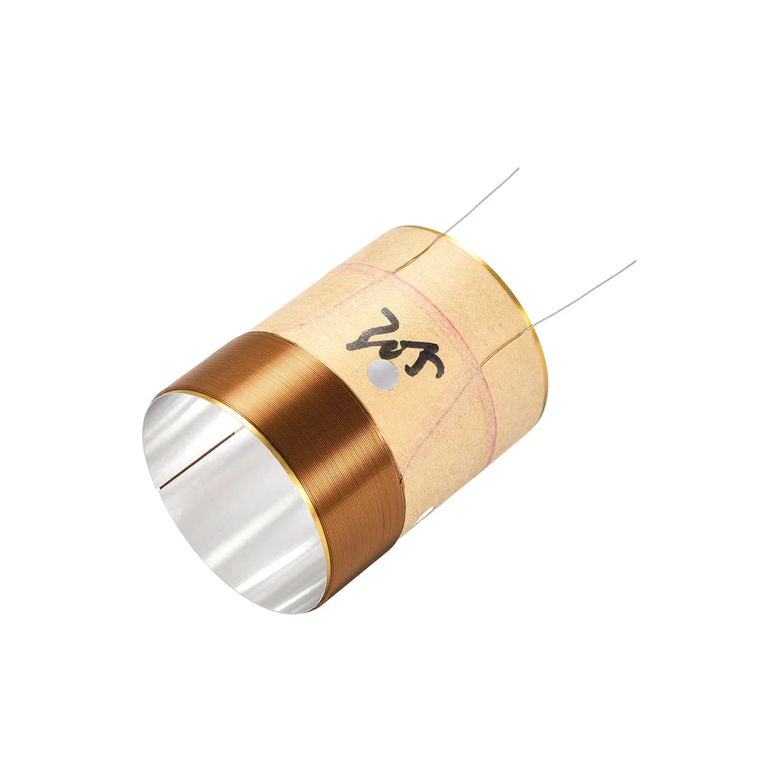 Uxcell 30.5mm 1.2" Woofer Voice Coil Dual Layers Round Copper Wire Bass Speaker Audio Replace Parts