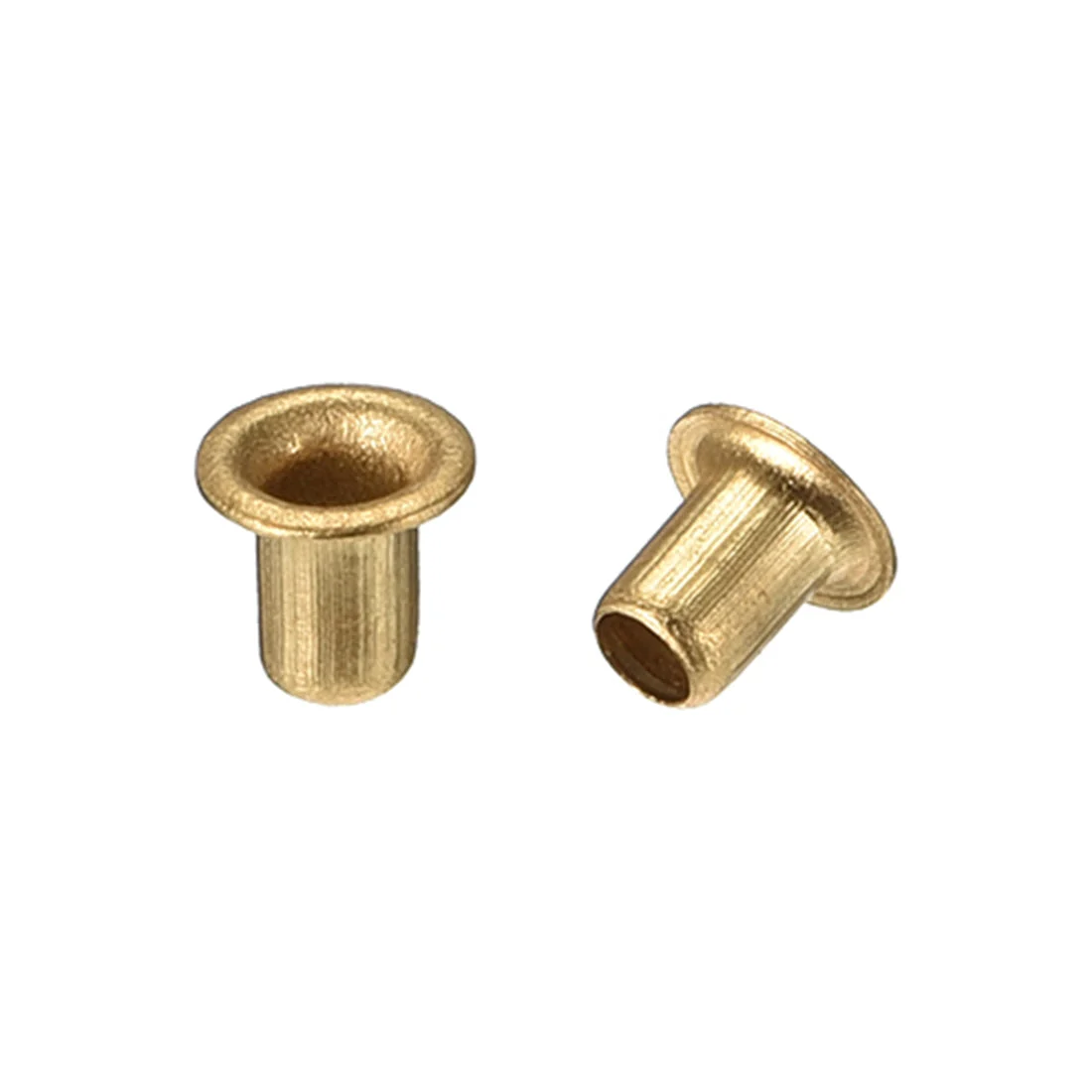 3mm x 4mm Through Hole Copper Hollow Rivets Grommets Circuit Board PCB 200Pcs