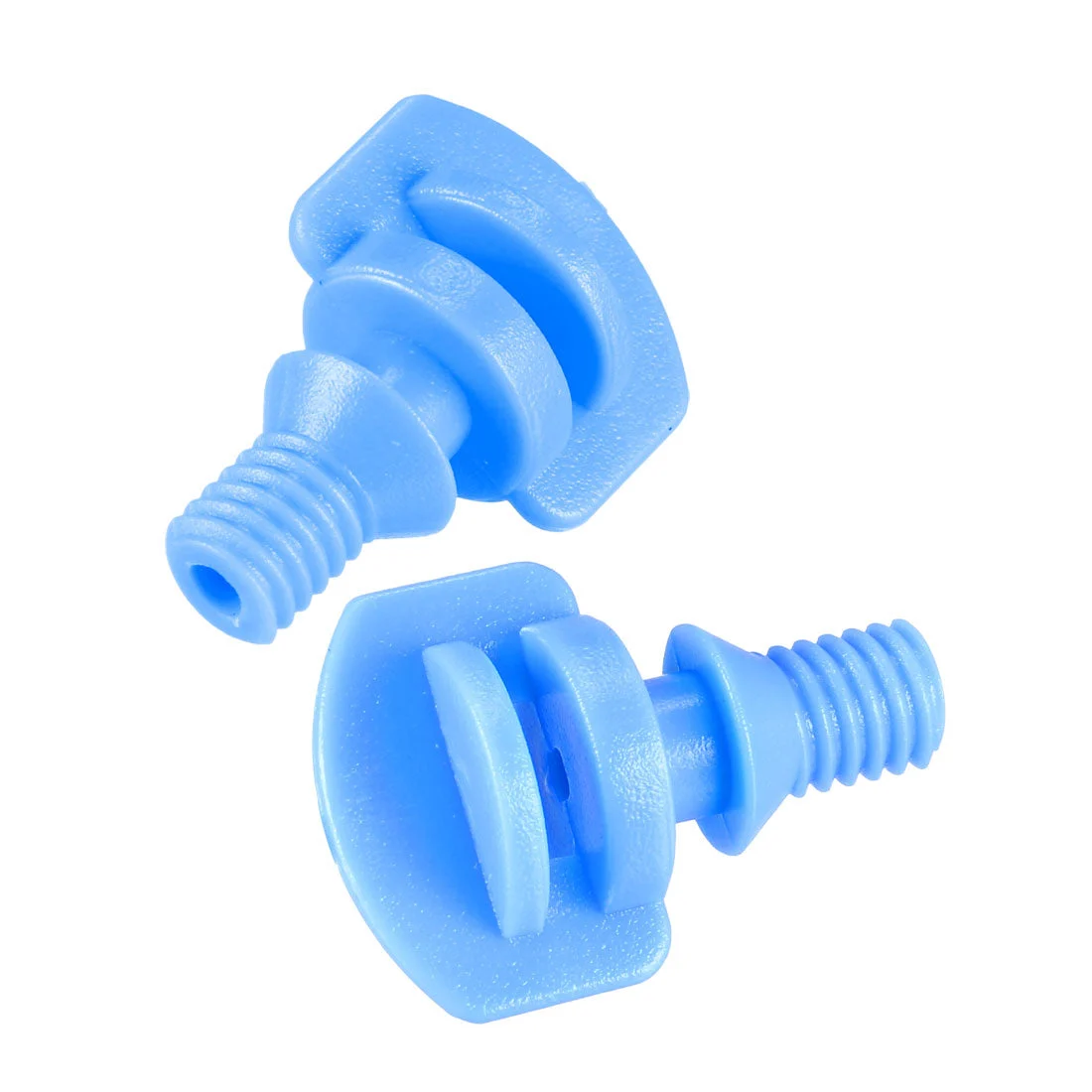 Micro Sprayer Fan Jet, 360 Degree Refraction Atomized Dripper Hydroponic Garden Irrigation, 20 Pcs (Blue)