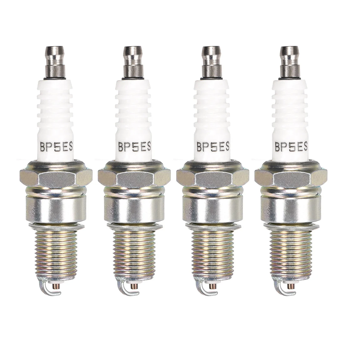 BP5ES Spark Plug for Generator Tractor Go Kart Minibike, 4pcs