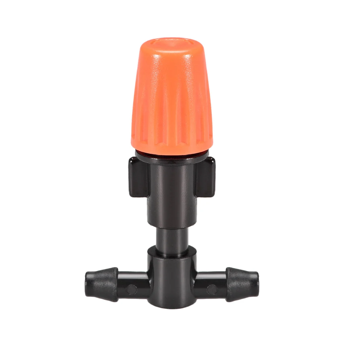 Adjustable Spray Drippers, Fit for Inner Diameter 4mm Tube ,Mist Nozzle Sprinkler Barb Tee Joints Connector System Kit, 30 Pcs