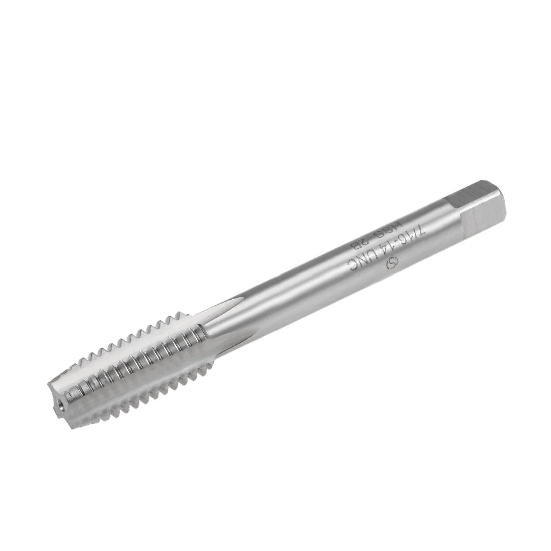 Machine Tap 7/16-14 UNC Thread 2B Class 4 Flutes High Speed Steel