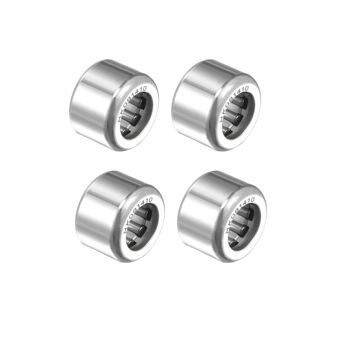 HK081410 Drawn Cup Needle Roller Bearings 8mm Bore, 14mm OD, 10mm Width 4pcs