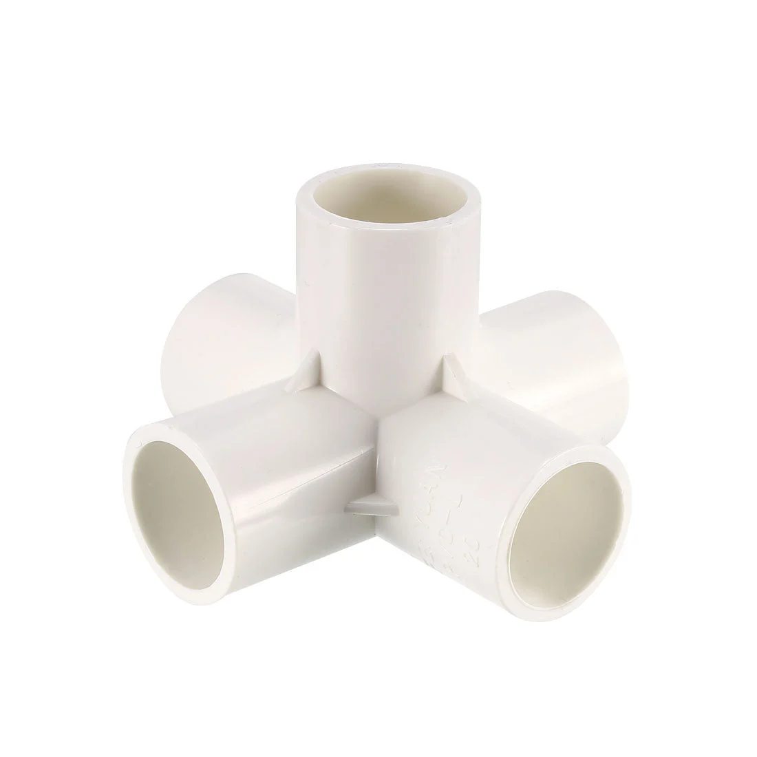 5 Way 20mm Tee PVC Fitting Elbow - PVC Furniture - PVC Elbow Fittings 6Pcs