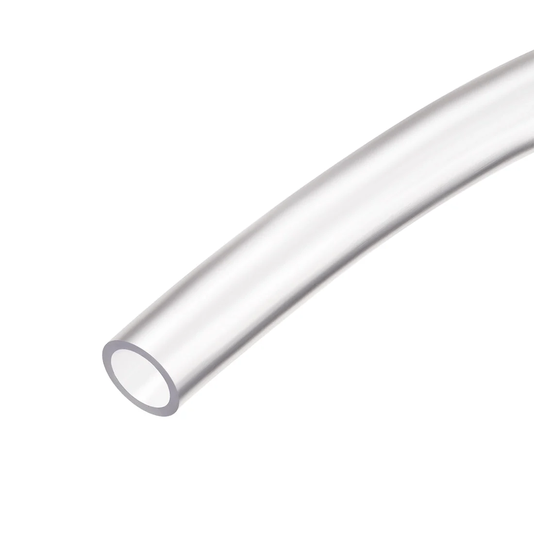 PVC Clear Vinly Tubing,8mm ID x 10mm OD,10m,Plastic Flexible Hose Tube,Flex Pipe for Water,Beverage Pump