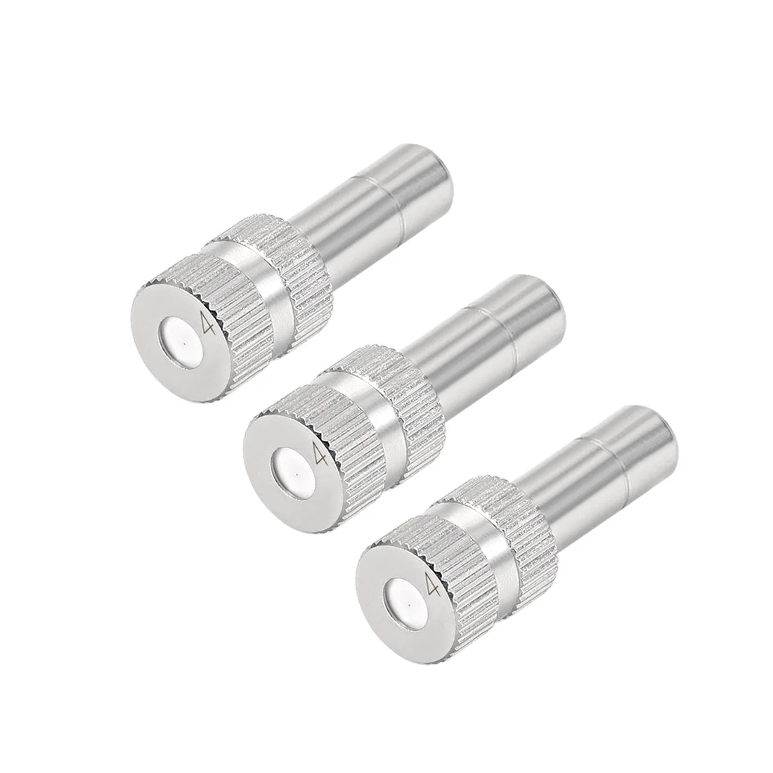 Brass Misting Nozzle 0.016-inch 0.4mm Orifice for 6mm Quick Connector 3Pcs
