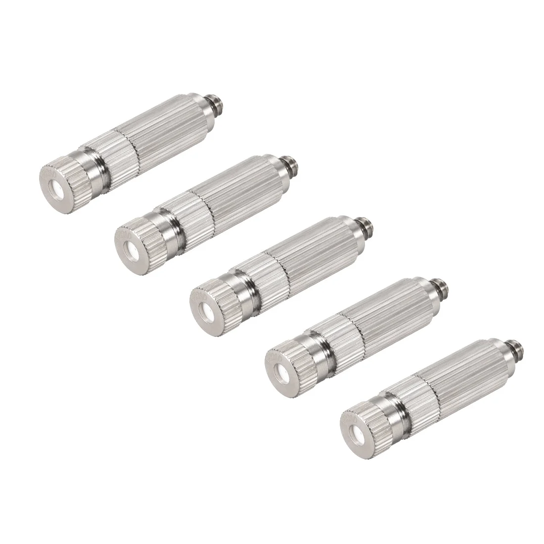 Brass Misting Nozzle 0.008-inch Orifice (0.2mm) 10/24 UNC Male Thread 5Pcs