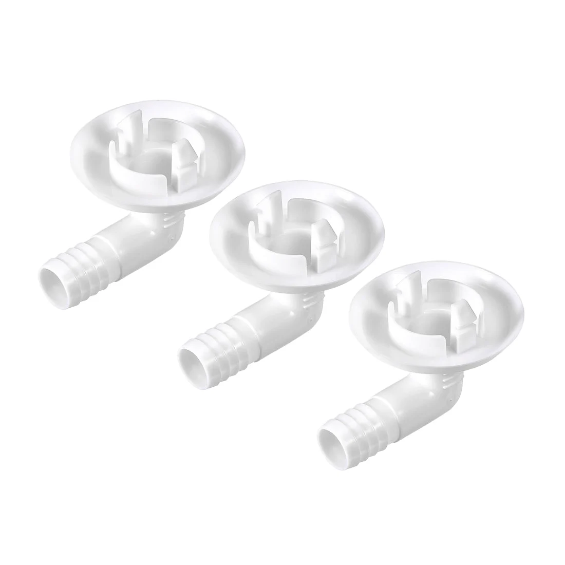 3Pcs Air Conditioner Drain Hose Connector Elbow Fitting for Window AC Unit 30mm