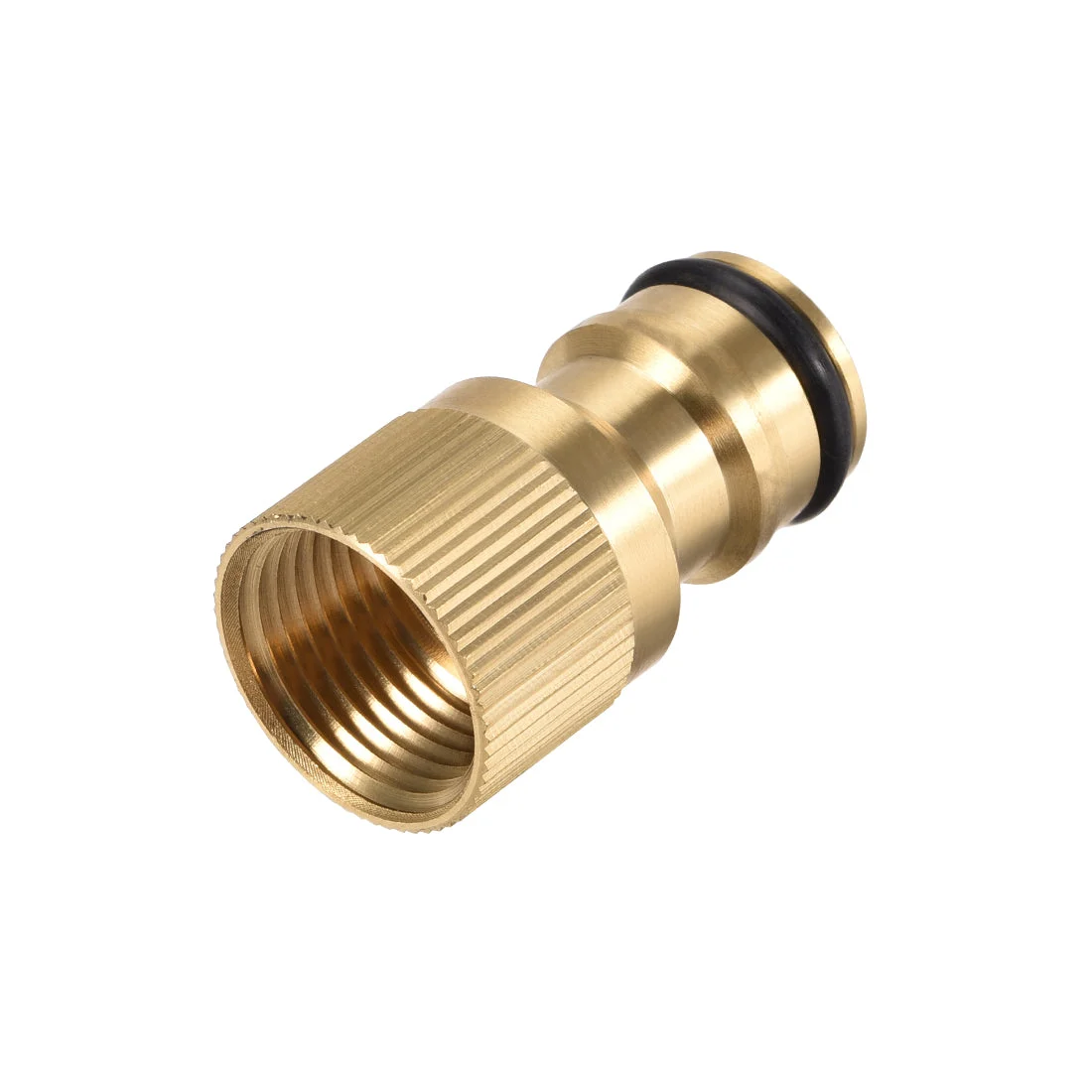 Brass Faucet Tap Quick Connector M18 Female Thread Hose Pipe Socket Adapter
