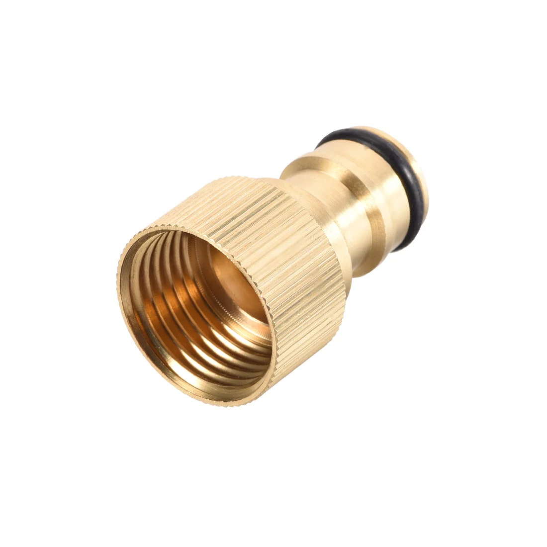 Brass Faucet Tap Quick Connector G1/2 Female Thread Hose Pipe Adapter Fitting