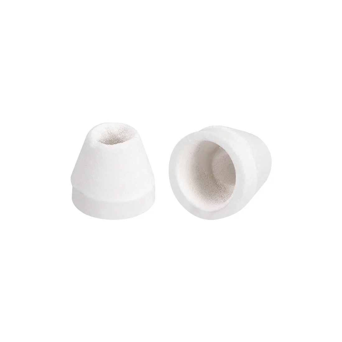 100pcs 4mm Dia Ceramic Insulator Bead Tapered Insulation Bead for Heat Shrink Tubing Heating Wire