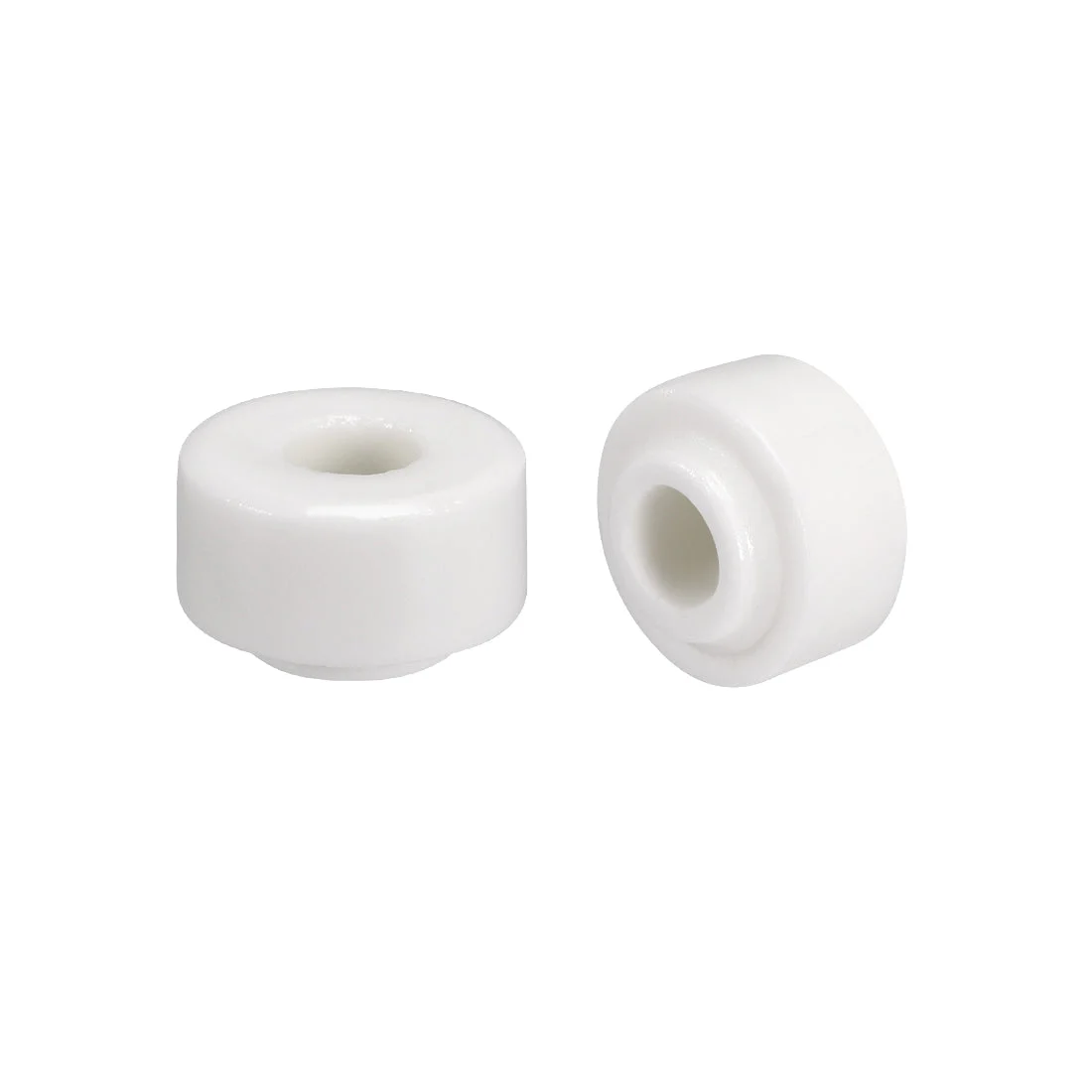 10pcs Ceramic Insulator Bead 6mm x 18mm Round Shaped Insulation Bead for Heat Shrink Tubing Heating Wire