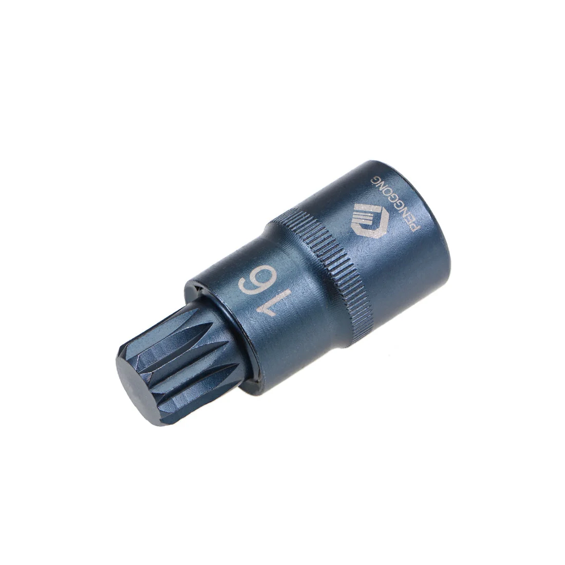 1/2-Inch Drive x M16 Triple Square Spline Bit Socket, Metric 2" Length