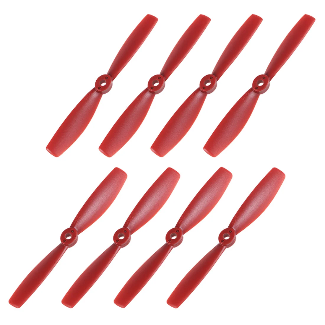Bullnose Propellers 5045 5x4.5 Inch CW CCW 2-Vane for RC Quadcopter Hexacopter Multirotor, Red 4 Pairs