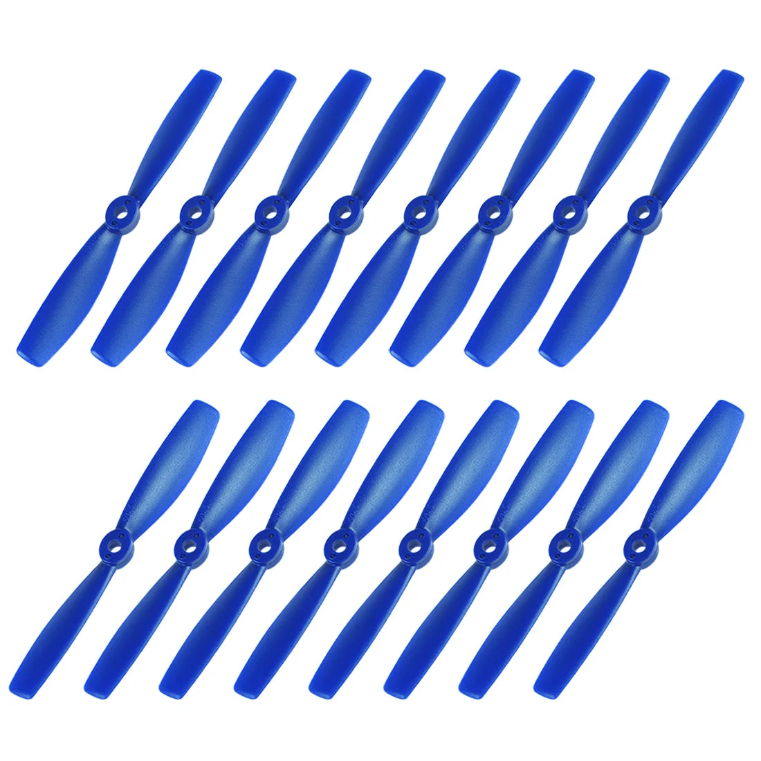 Bullnose Propellers 5045 5x4.5 Inch CW CCW 2-Vane for RC Quadcopter Hexacopter Multirotor, Blue 8 Pairs