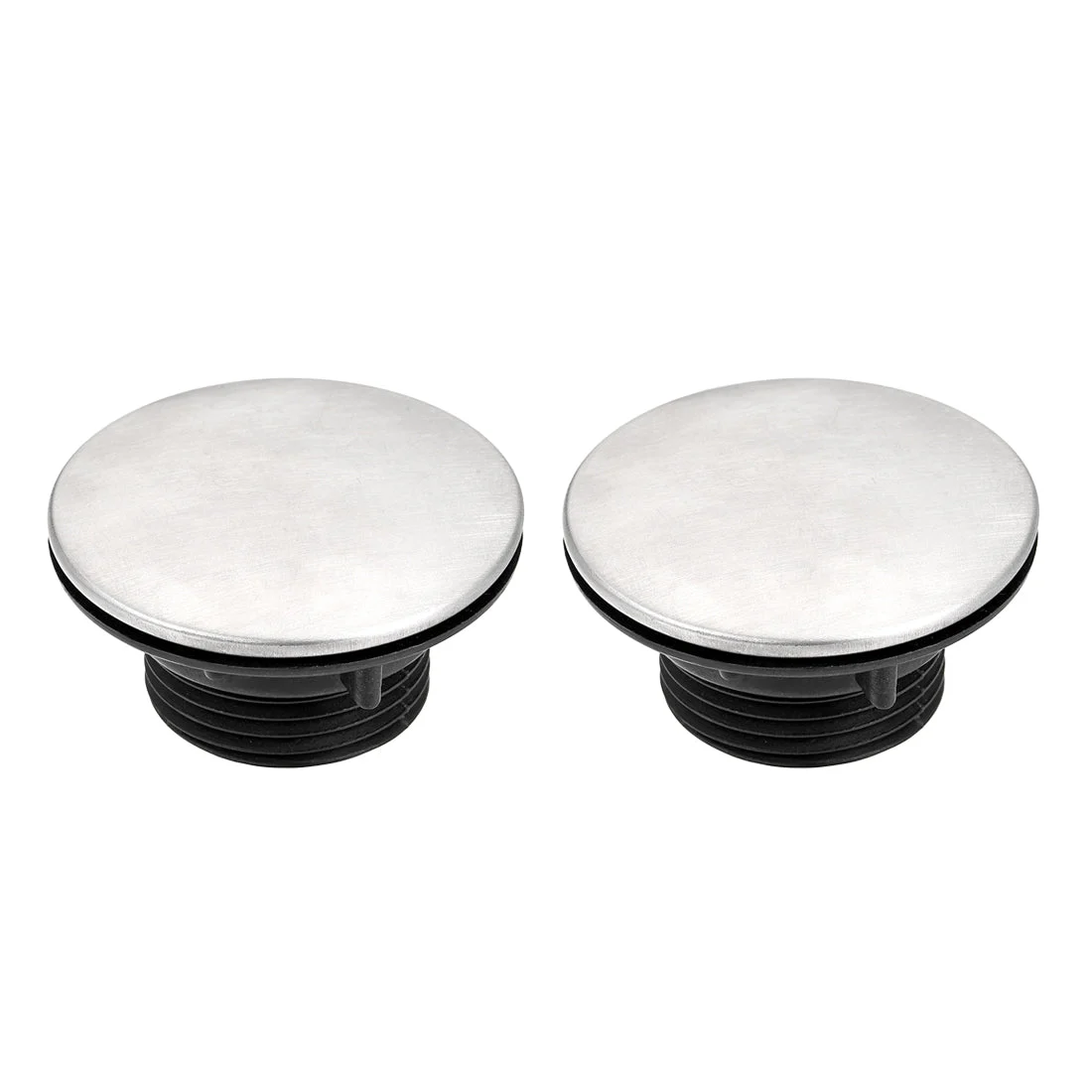 Faucet Hole Cover for Dia 1.2 to 1.6 Inch, Kitchen Sink Tap Hole Cover Nickel Plated, 2 Pcs