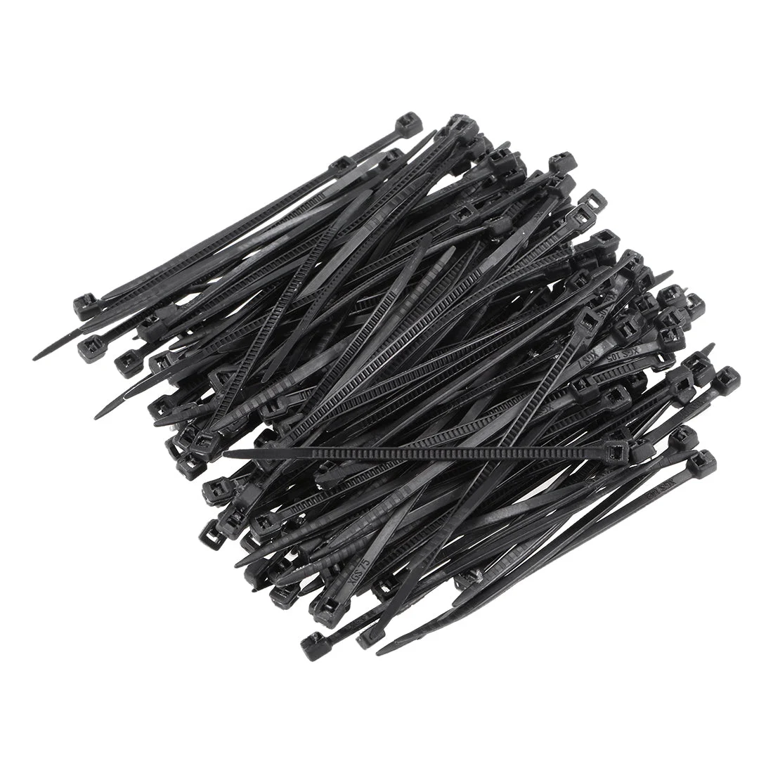 Cable Zip Ties 60mmx1.8mm Self-Locking Nylon Tie Wraps Black 300pcs
