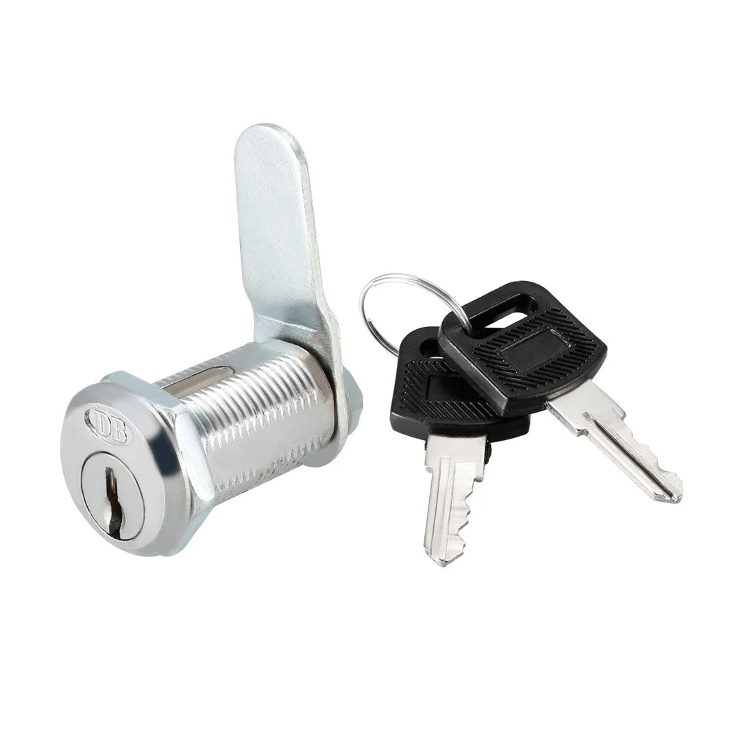 Cam Lock 30mm Cylinder Length 48mm x 2mm Cam Nut-on Type Keyed Different