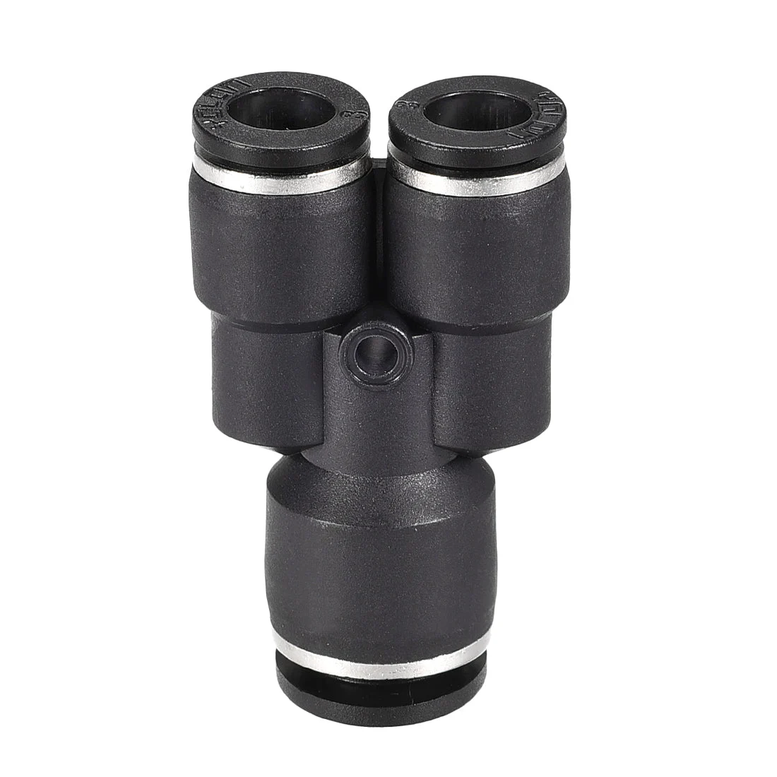 Plastic Connect Y Splitter Push To Tube Fittings 10mm X 8mm OD Push Lock