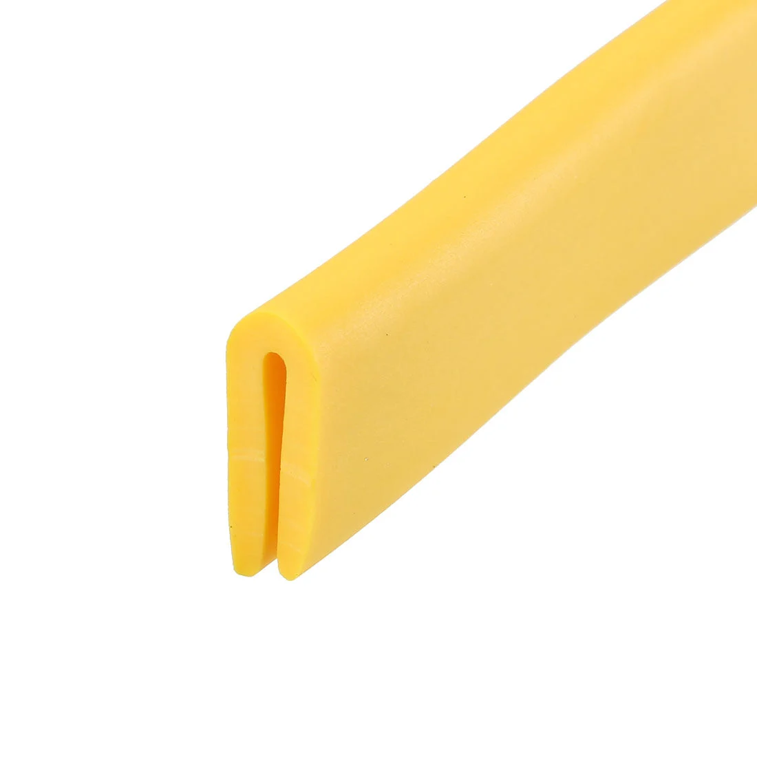 Edge Trim U Seal Yellow Rubber Fits 1/256"- 3/64" Edge 10 Feet Length