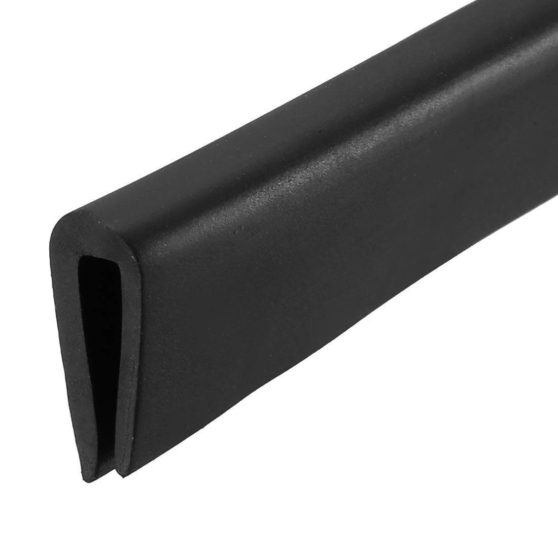 Edge Trim Black Rubber U Edge Protector Fits 3/64"- 5/64"Edge 10 Feet Length