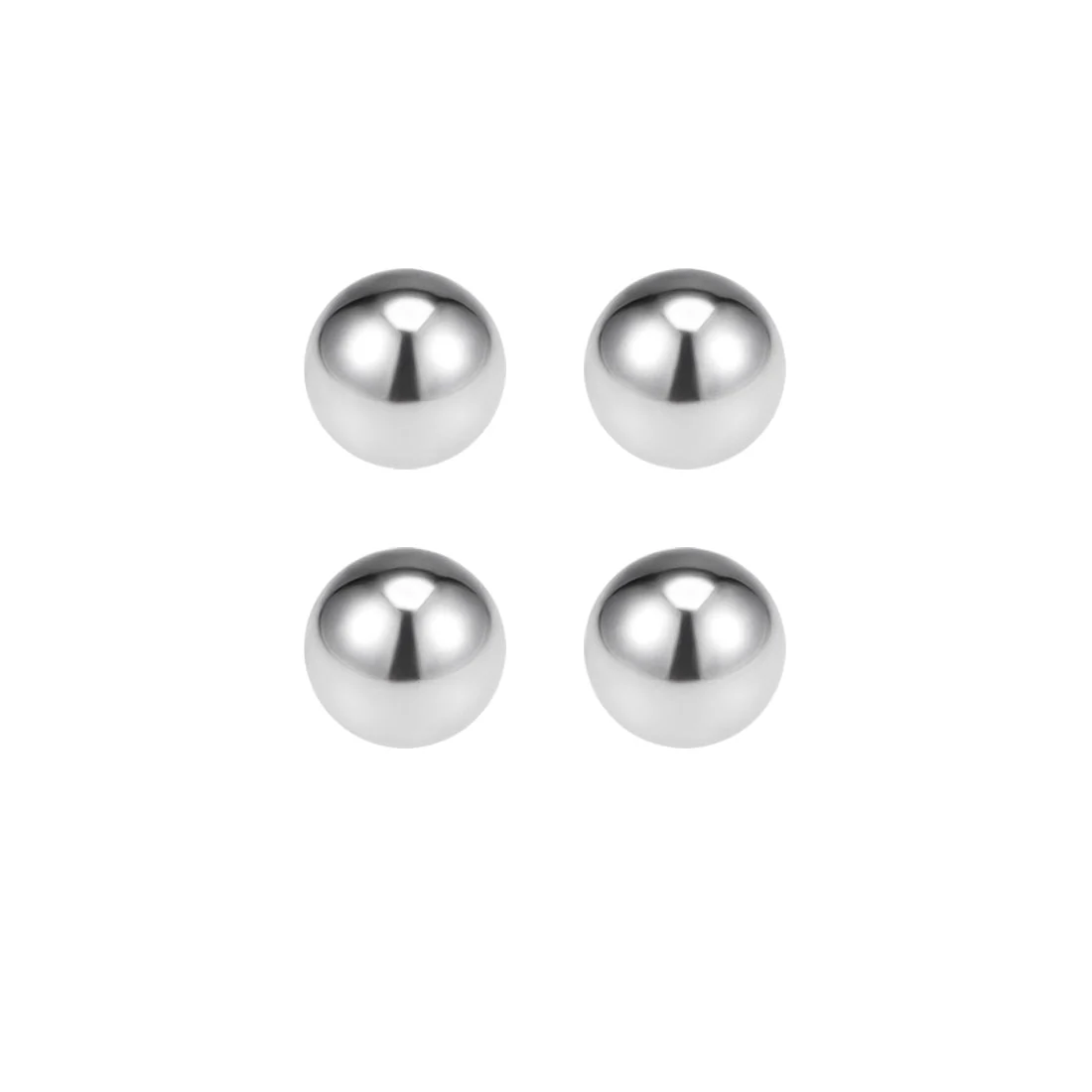 15mm Bearing Balls 304 Stainless Steel G100 Precision Balls 4pcs