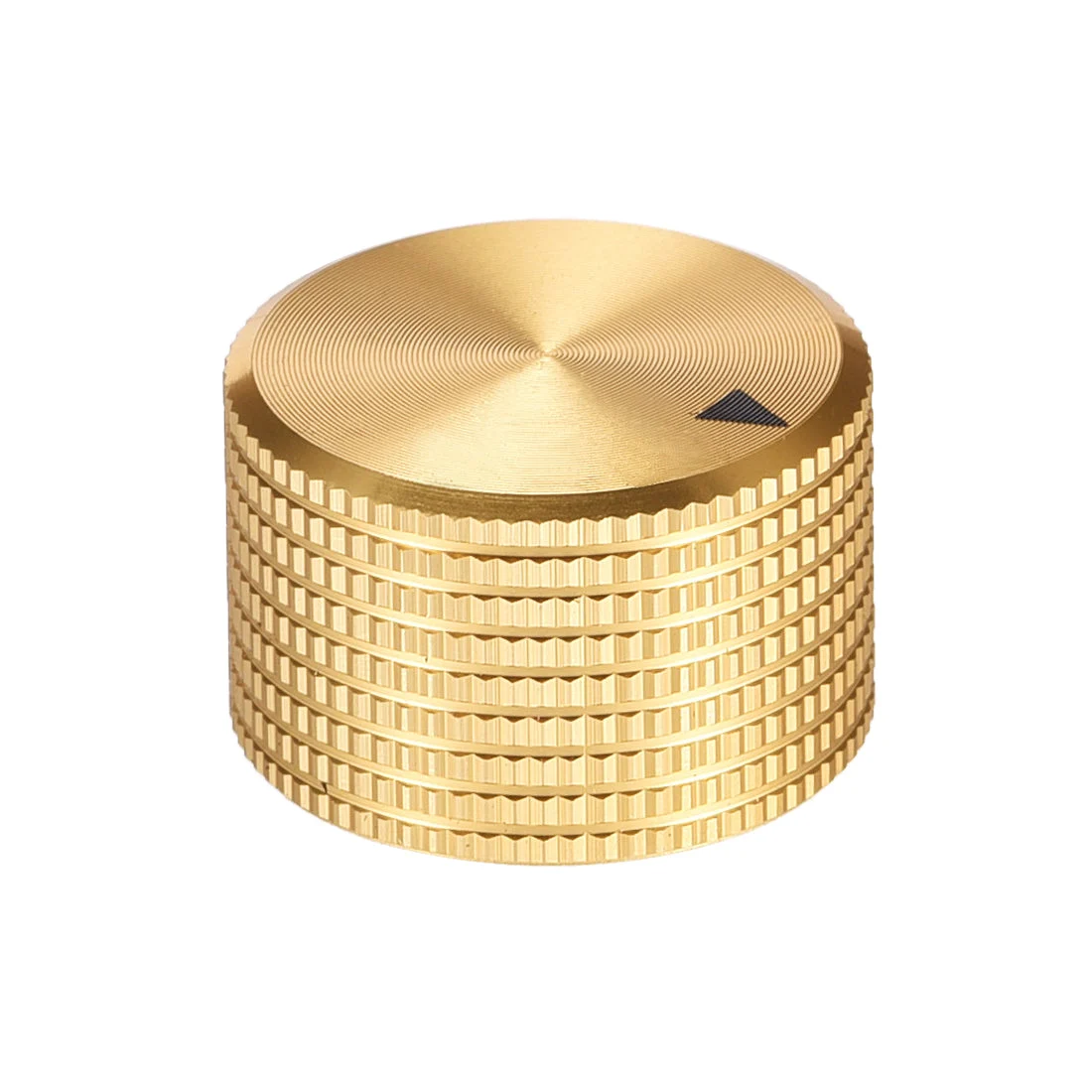 Potentiometer Knob Gold Tone Aluminum Rotary Knob 25mmx15mm Volume Control Knob