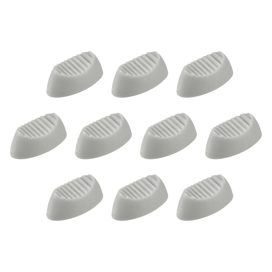 24mmx12mmx11mm Console Mixer Slider Fader Knobs Replacement for Potentiometer Grey10pcs